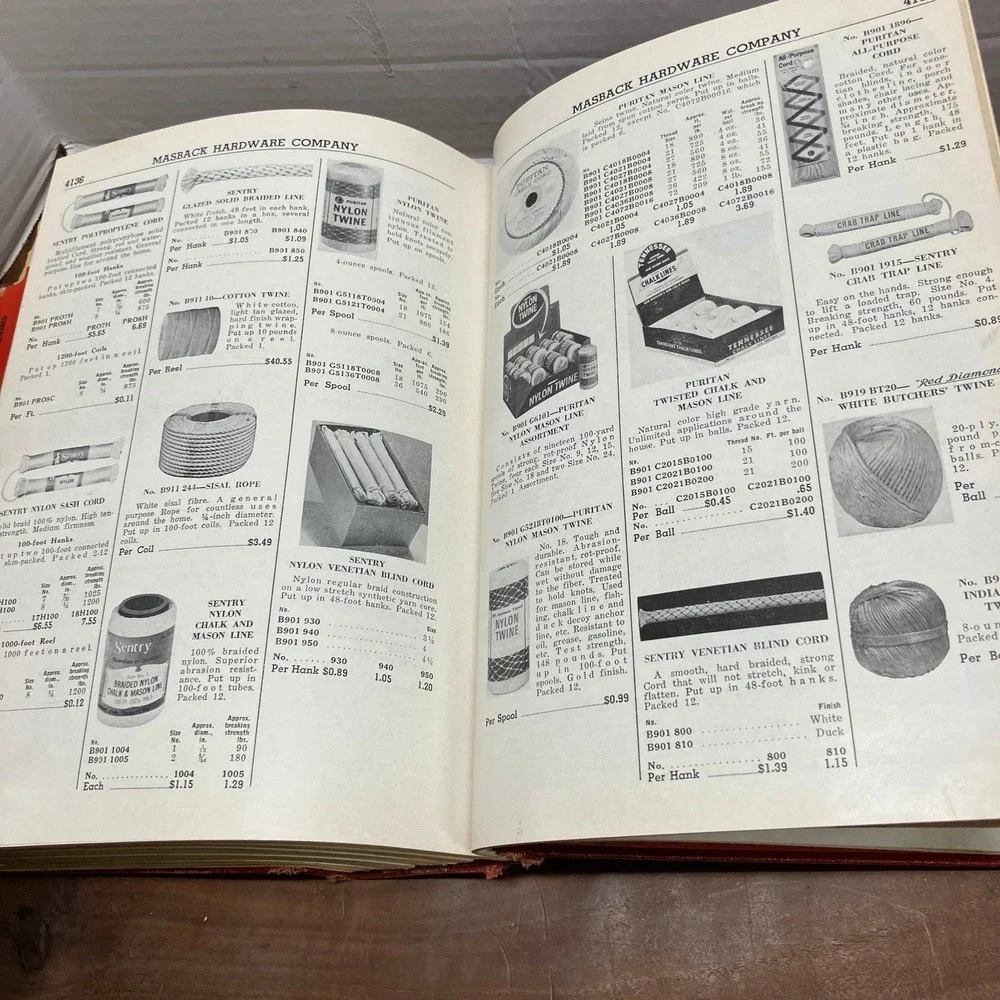 Masback Hardware Company vintage masback